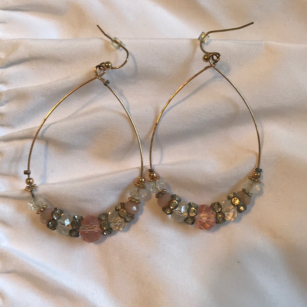 Rhinestone earrings 💫